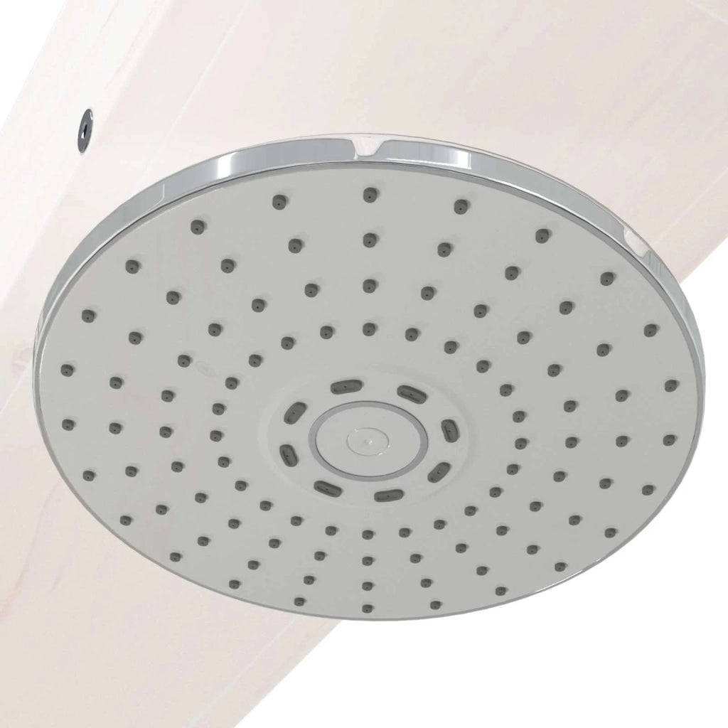 Doccia da esterno 210 cm Legno massello di pino e acciaio inox 886357