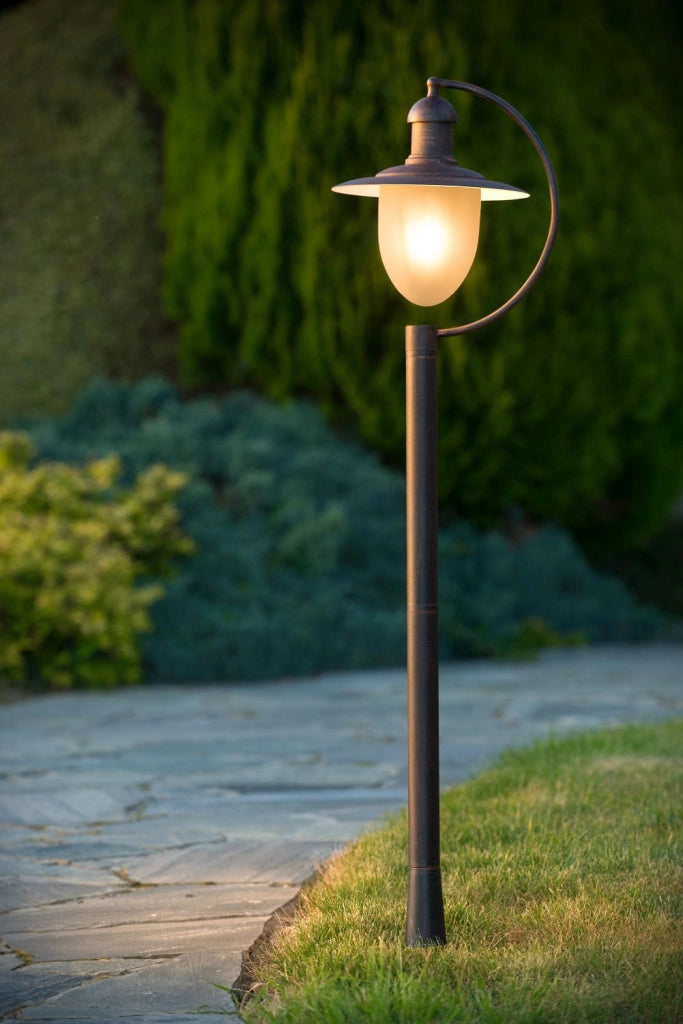 Lampada esterna paletto Lucide Aruba E27 IP44 110cm