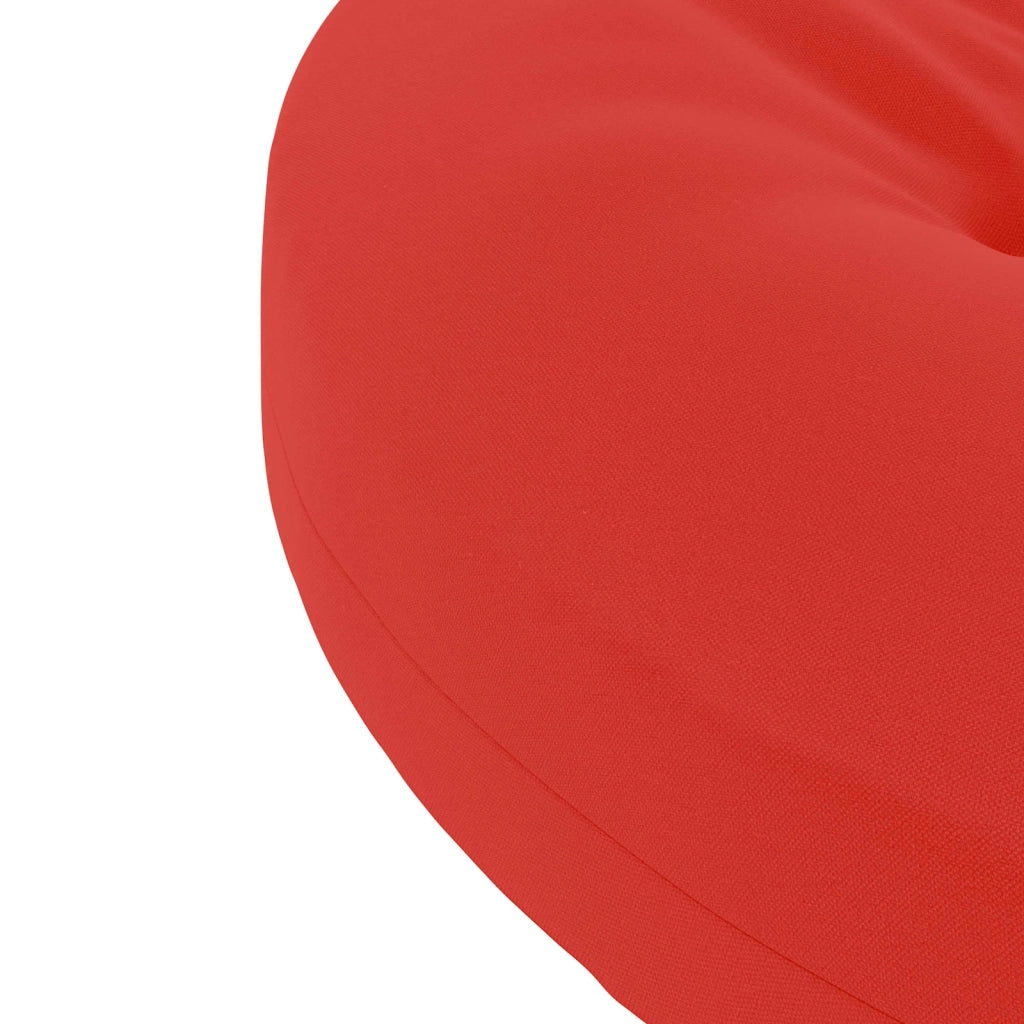 Cuscini per Sedia in 4 Pezzi 4 pz 100% Poliestere Rosso 945335
