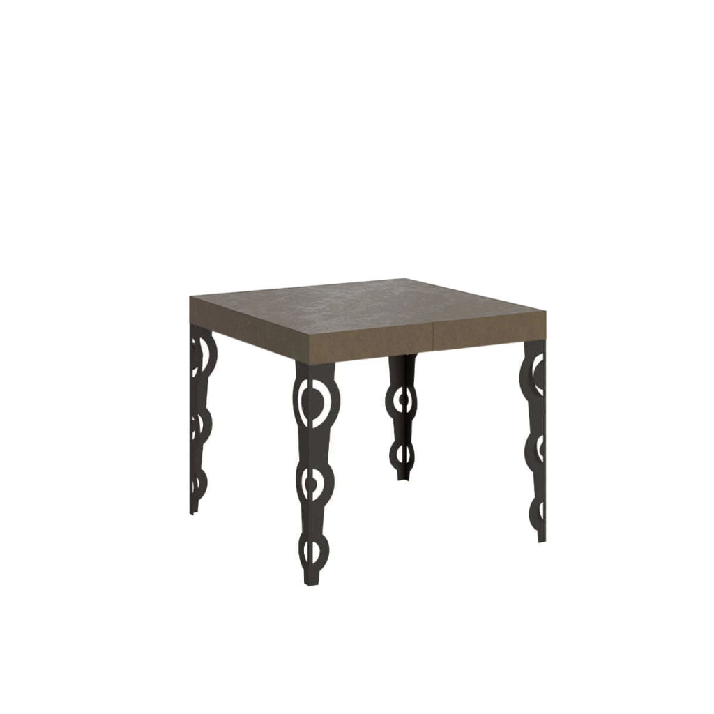 Tavolo Allungabile 90-246x90x77 cm Karamay Tortora
