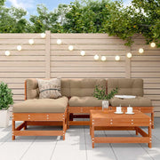 Set Lounge da Giardino 5 pcs Marrone Cerato 3418089