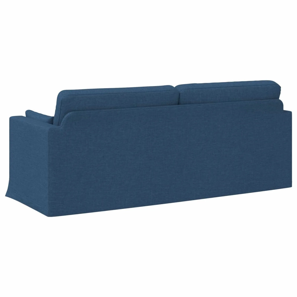 Divano Blu 198 x 78 x 80 cm Tessuto
