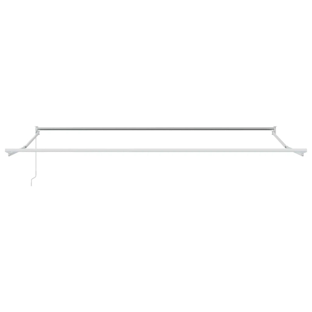 Tenda retrattile manuale Blu e Bianco 4 x 2 m 3418923