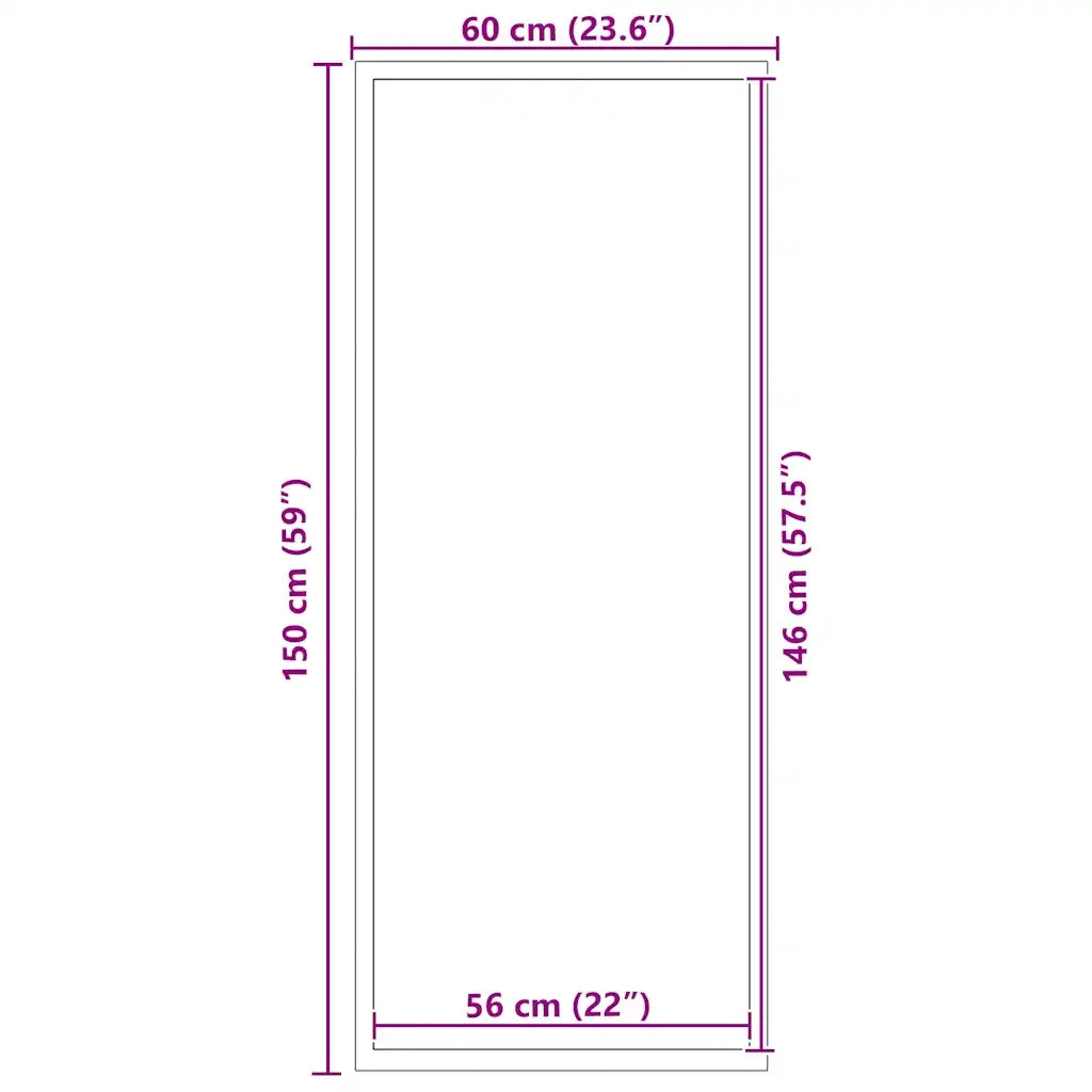 Zerbino | Tappetino Marrone 60x150 cm