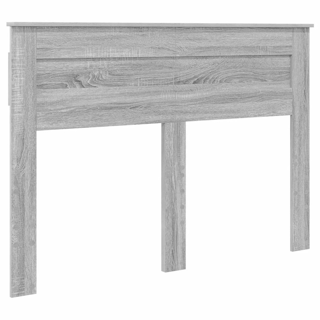 Letto matrimoniale | Letto per adulti | Struttura del letto Grigio Sonoma 140 x 200 cm Pino massello