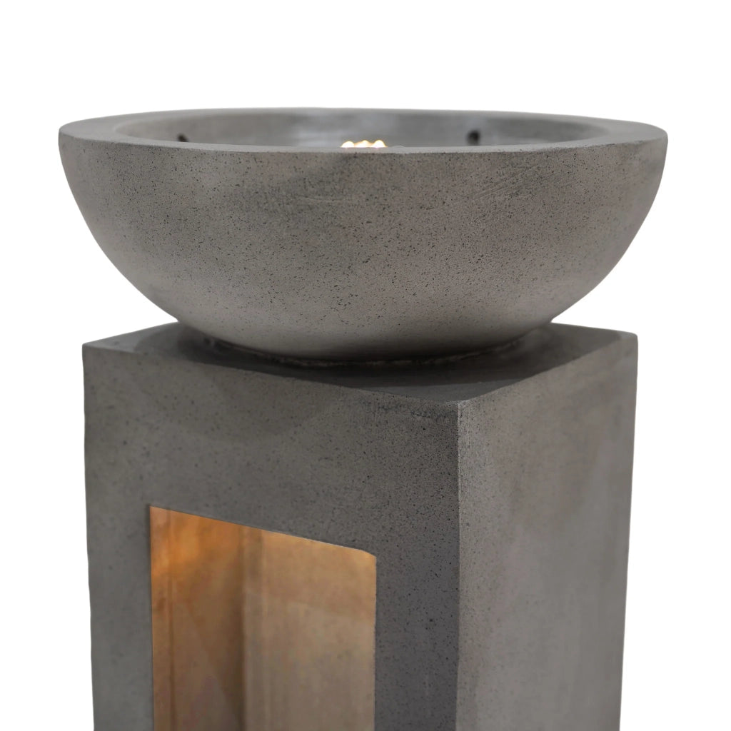 Fontana da Giardino Elettrica con LED, Pompa e Cascata – Serenity Falls