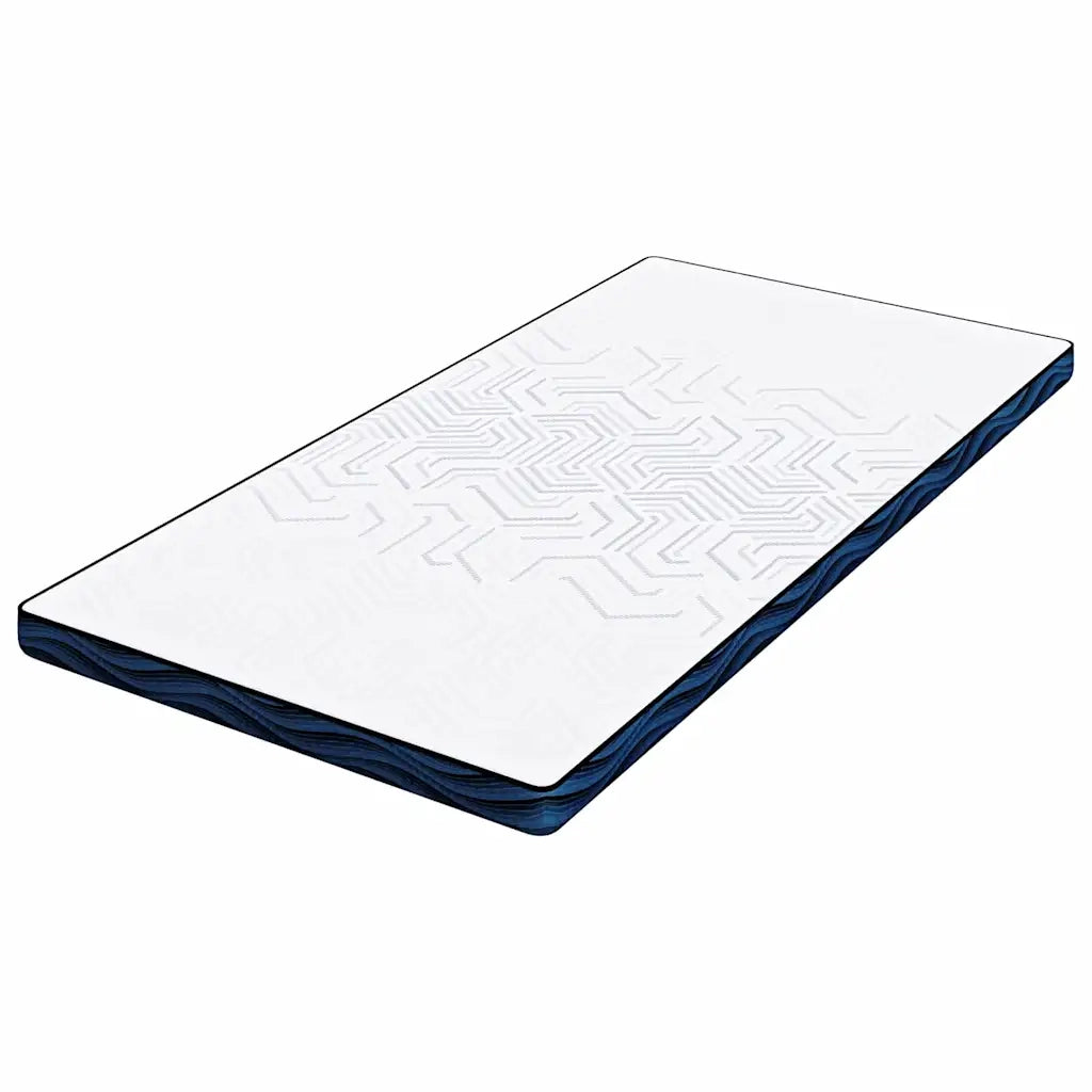Topper per materasso Bianco 100 x 200 cm Tessuto Jacquard 4106268