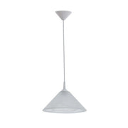 Lampada a sospensione Alfa Chińczyk vetro grigio Ø30 E27