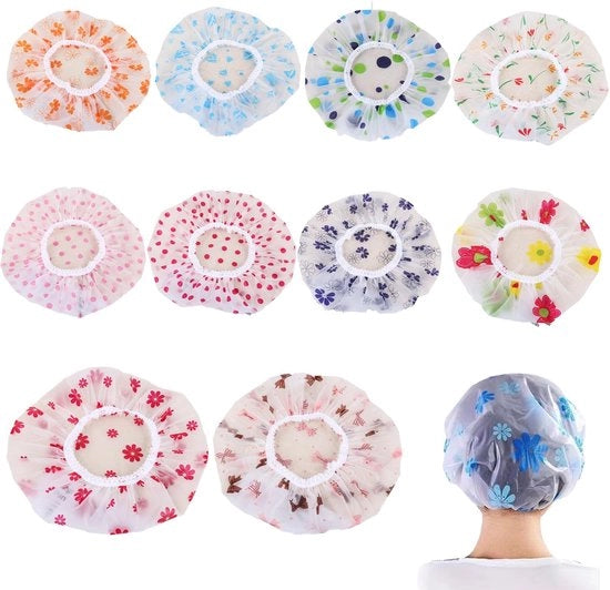 Set di 10 Muffe per Doccia in Gomma - Reutilizzabili - Molle e Comodi - Ideali per la Casa e i Viaggi - Doccia a Muffa
