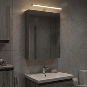 Mobiletto per specchio da bagno Grigio Sonoma 889036