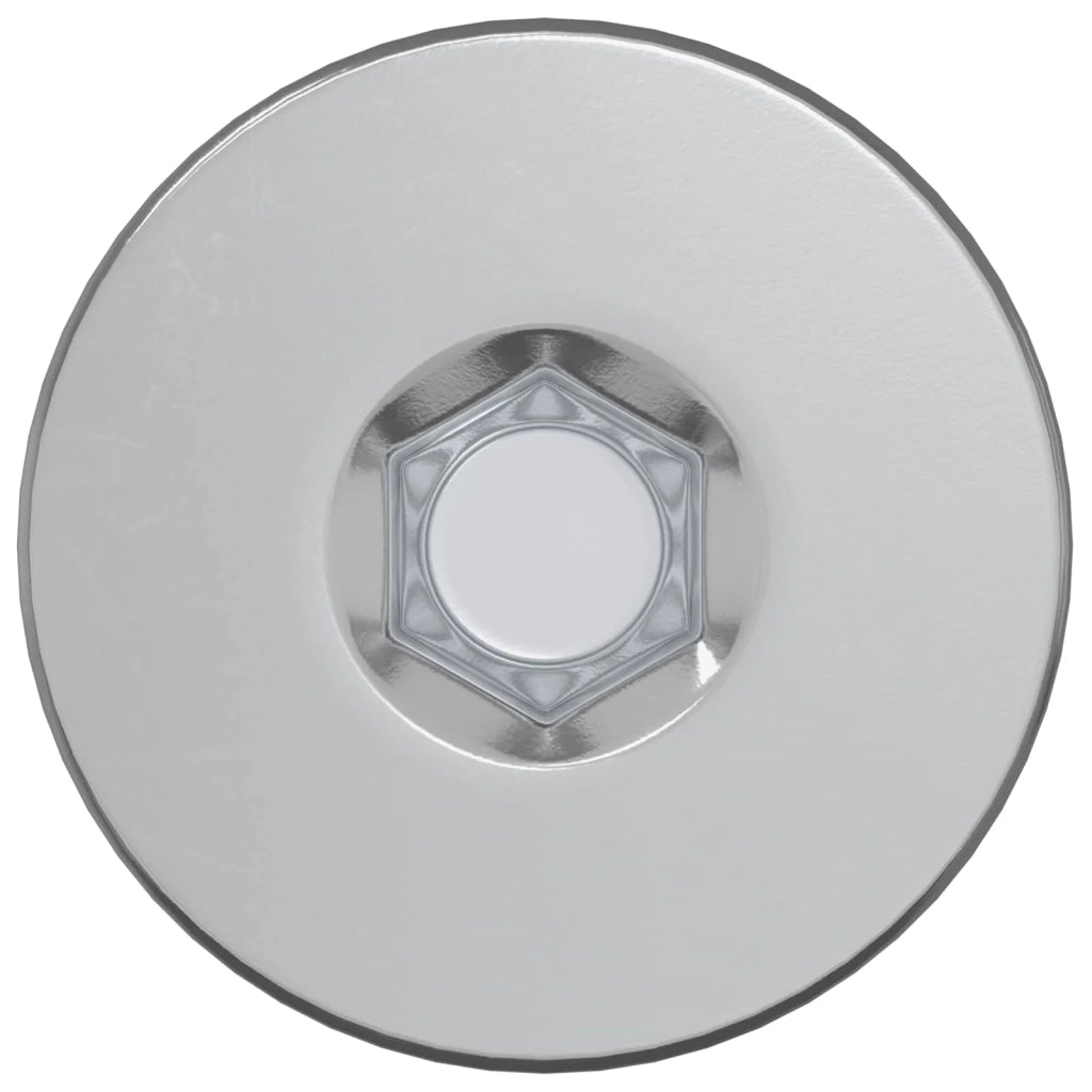 Viti confermat 5000 pcs Argento Metallo 864378