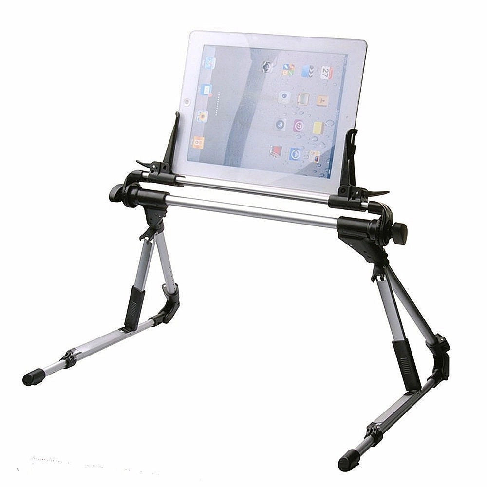 Trade Shop - Stand Supporto Multiuso Regolabile Tavolo Letto Scrivania Ipad Tablet Andorid Pc -