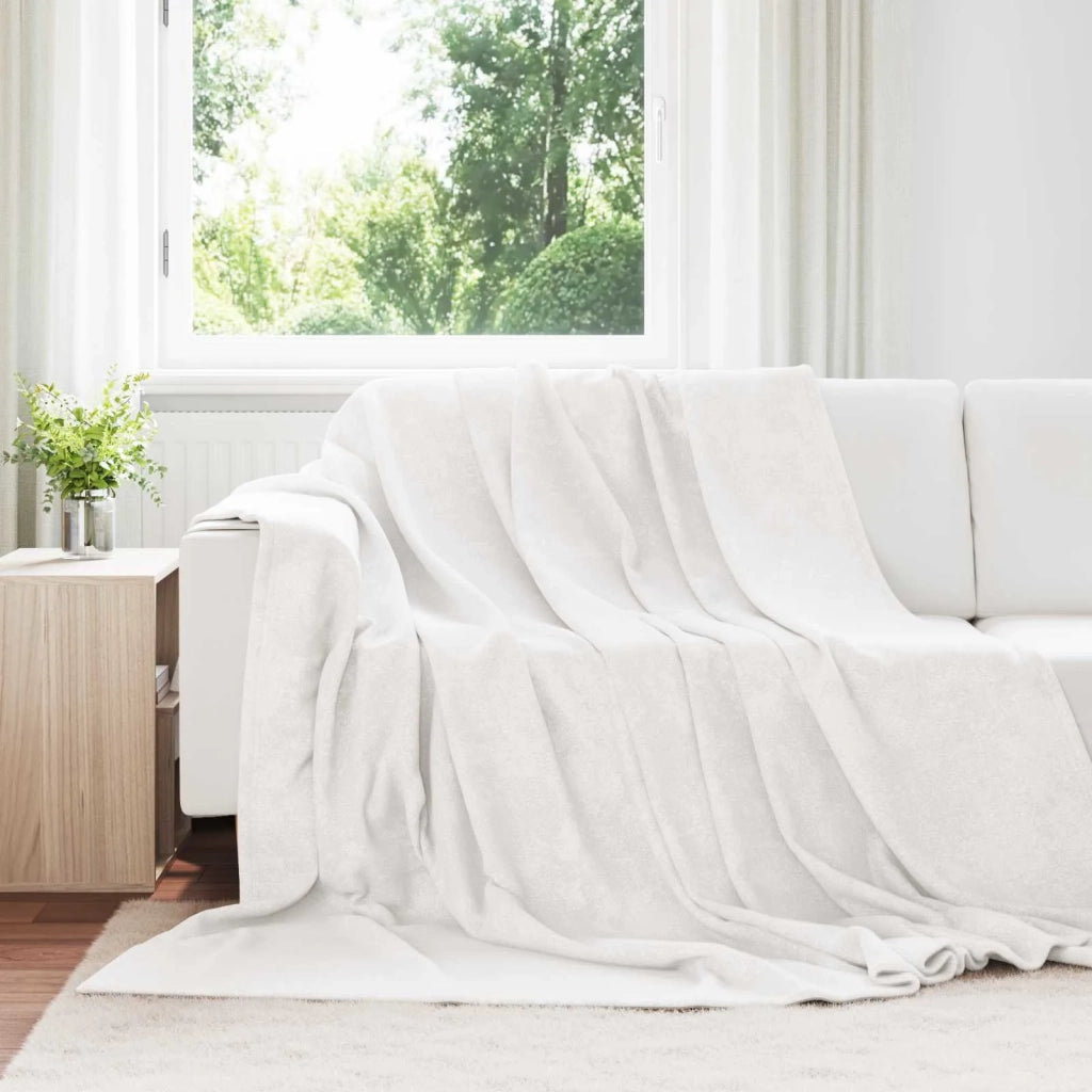 Coperta Bianco 220 x 240 cm Panno 42016783
