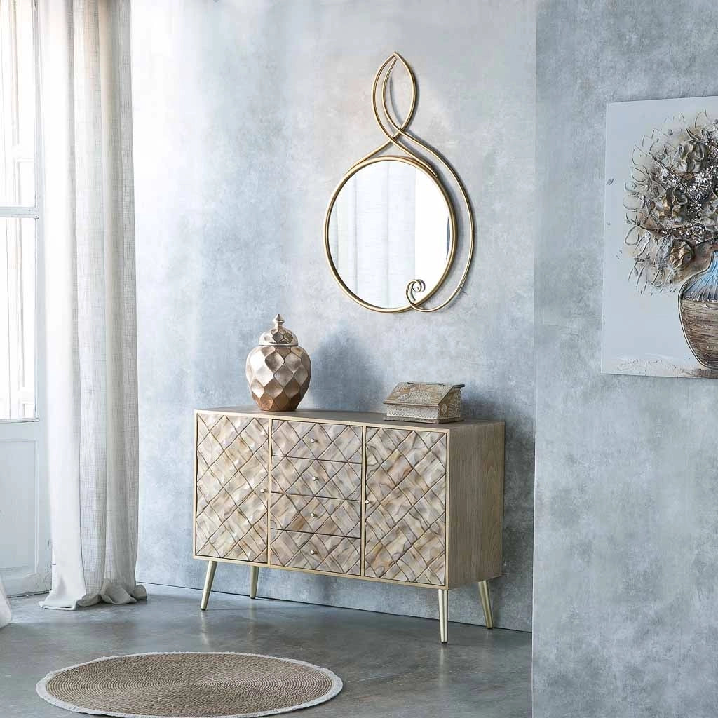 Credenza in legno marrone 120x40,5x81h