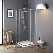 Box doccia 80x80 economico in cristallo
