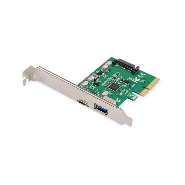 Scheda pci-express usb type-c. + usb-a digitus ds30225
