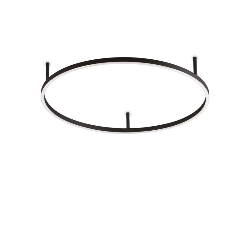 Lampada Da Soffitto Oracle Slim Pl D070 Round 3000K On-Off Bk Ideal-Lux