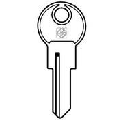 CHIAVE AUTO BOSS BOS1 SILCA - ACCIAIO NICHELATO- 5 pezzi
