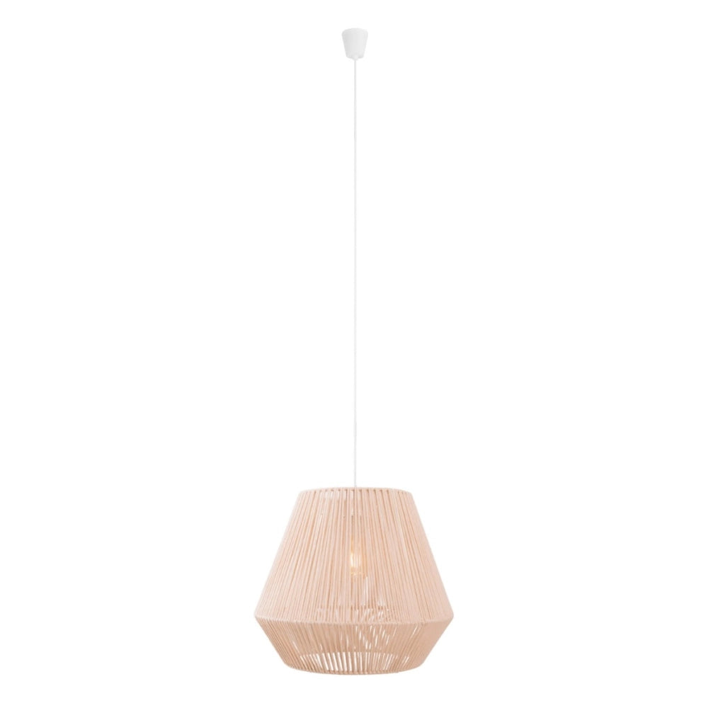 Lampada a sospensione Praslin Maxlight crema Ø44 E27