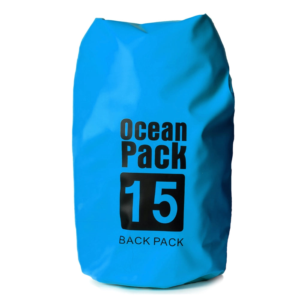Semarese, Borsa Impermeabile Capacità 15 lt, blu