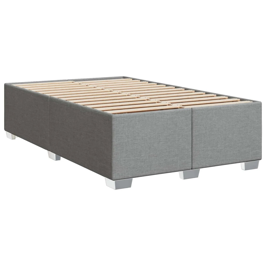 Letto box spring con materasso Grigio Chiaro 120 x 200 cm 3453374