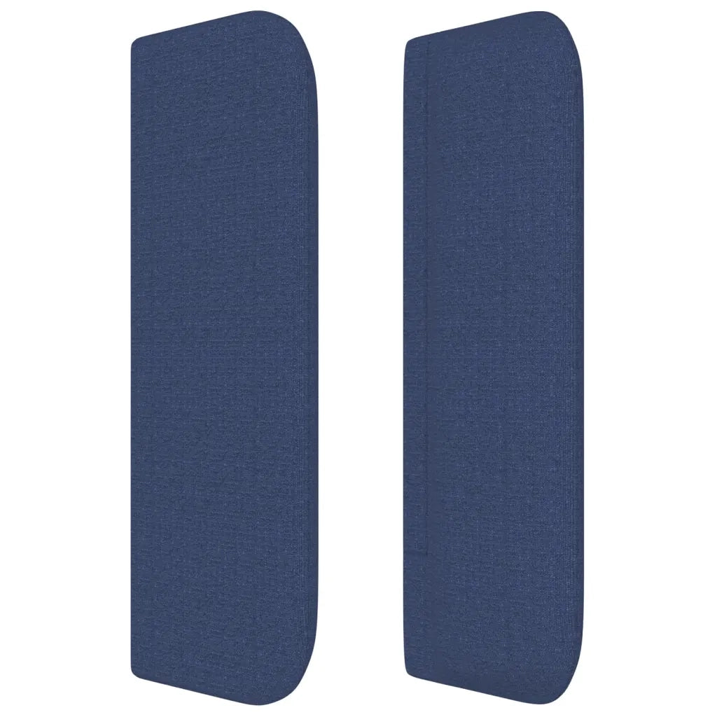 Testiera ad Orecchio Blu 103x16x78/88cm in Tessuto 3119002