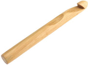 Punta da cucire in bambù da 20 mm - manico ergonomico - punta larga - adatta per lana - lunga durata - ideale per sciarpe e maglie