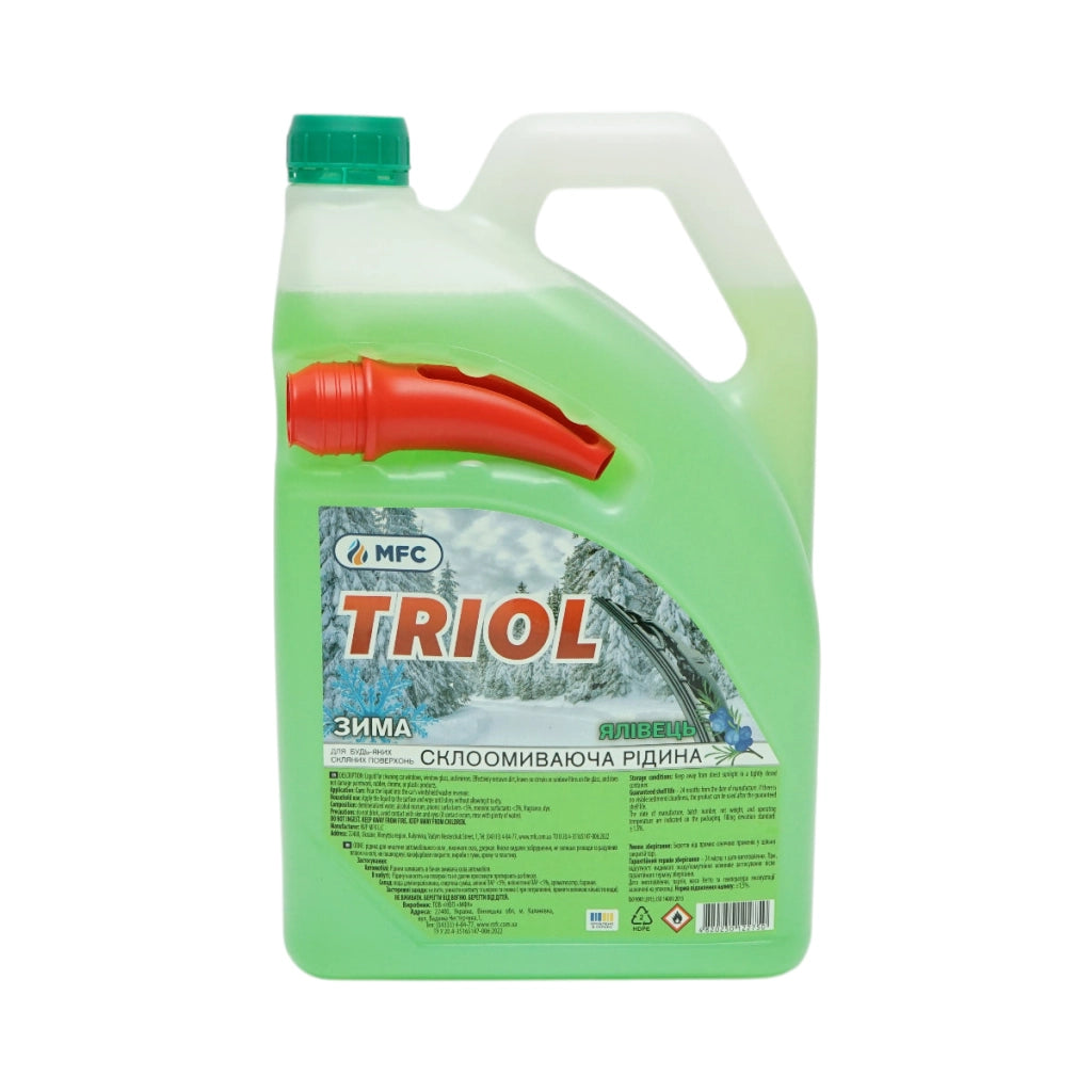 Liquido tergicristalli invernale -20 °C, aroma ginepro, 4 L – TRIOL
