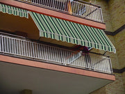 TENDA DA SOLE A CADUTA STRUTTURA ALLUMINIO CM.300X250H DISEGNO P6002 BALCONE