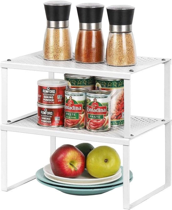 Inseribile per Cucina - Pieghevole e Espandibile - Set da 2 Pezzi