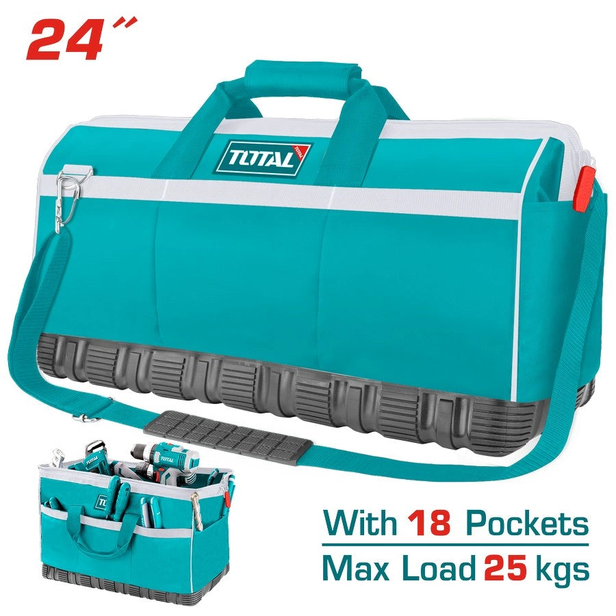 Borsa porta attrezzi da 25kg con telaio rigido e tracolla TOTAL - THT16241
