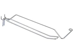 GANCI A 2 FILI CON PORTAPREZZI PER PANNELLI FORATI- - ø mm.3,8x5x300 l. - 10 pezzi