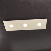 ECCENTRIC APPLIQUE-PLAFONIERA 3 LUCI SABBIA 1156-3L-SA