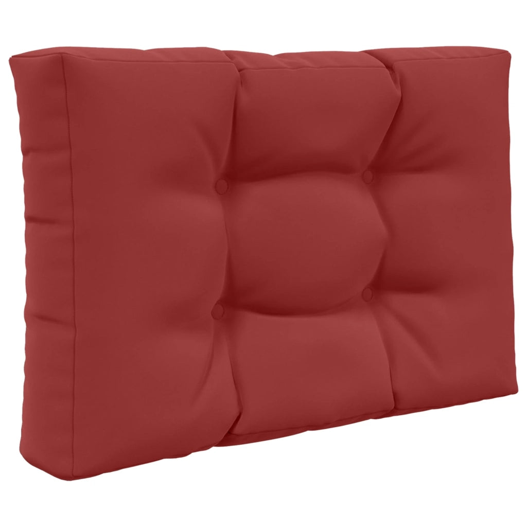 Cuscino per divano da esterno 2 pcs Rosso vino Poliestere 900736