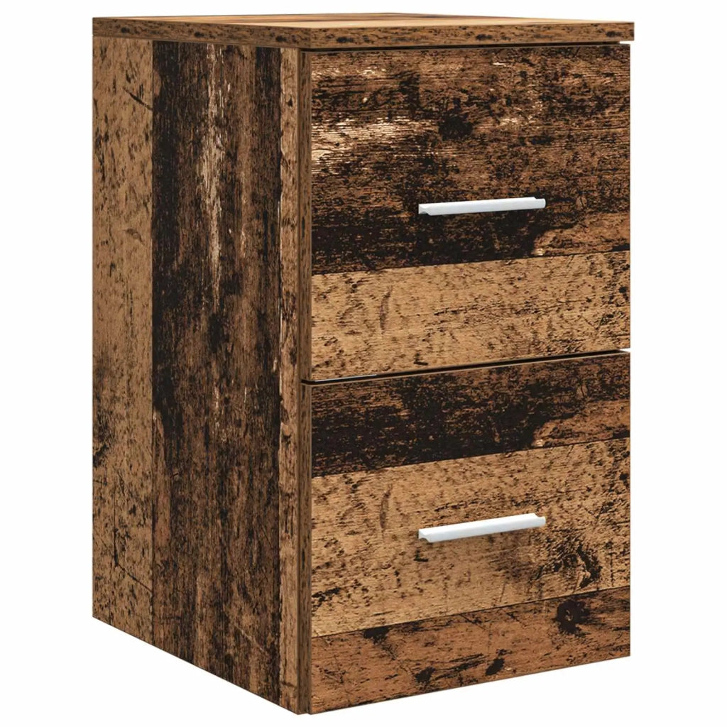 Set di mobili per il bagno 4 pz Legno antico 3406829