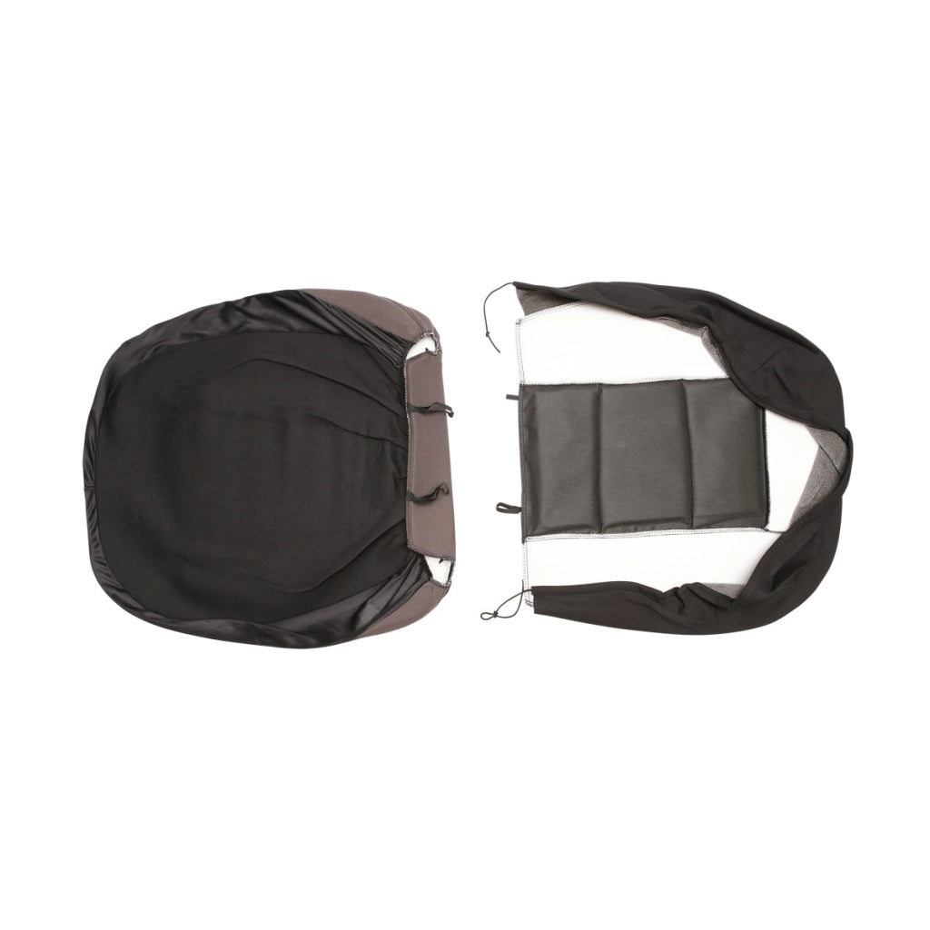 Set coprisedili universale grigio nero