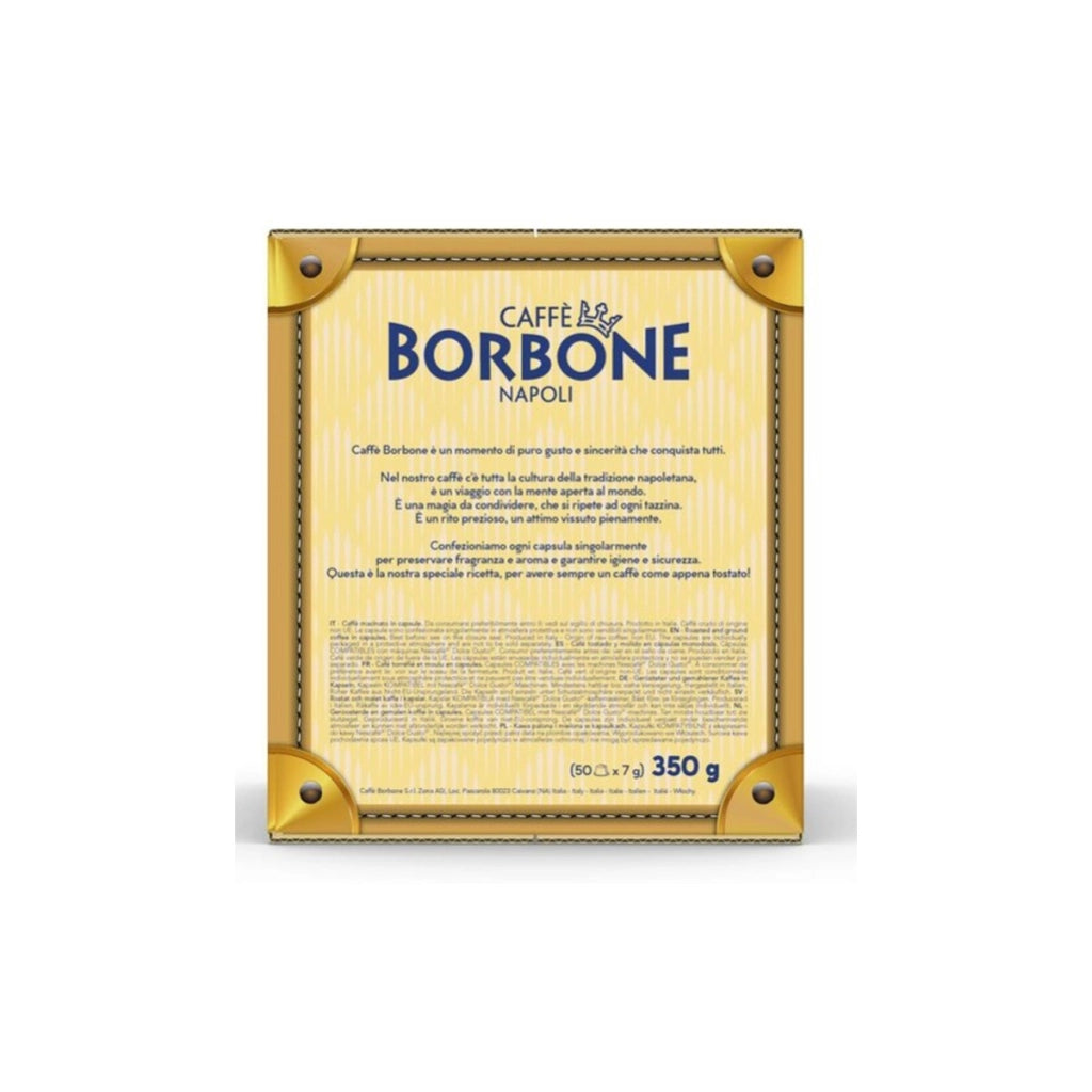 CAFFE BORBONE COMPATIBILI NESCAFÈ DOLCE GUSTO 50 CAPSULE CIALDE MISCELA ROSSA