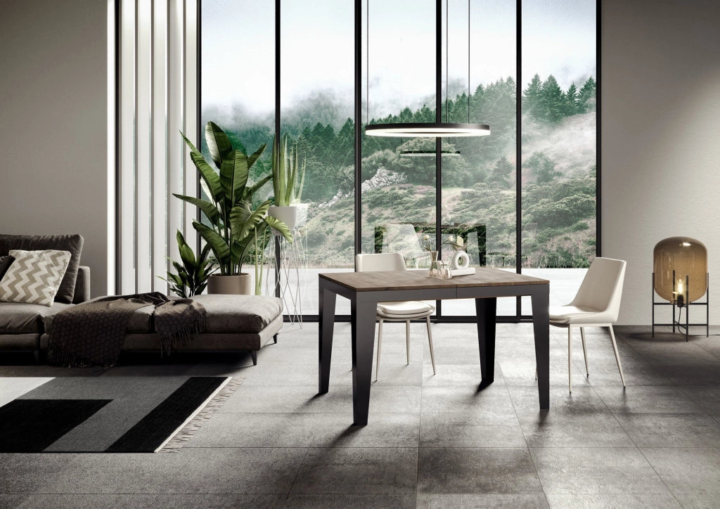 Tavolo Allungabile 160-420x90x77 cm Flame Evolution Noce