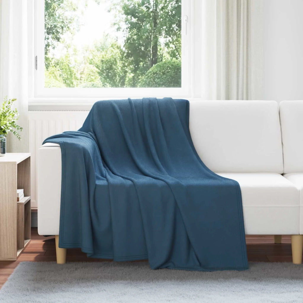 Coperta Blu navy 200 x 150 cm Panno 42017022