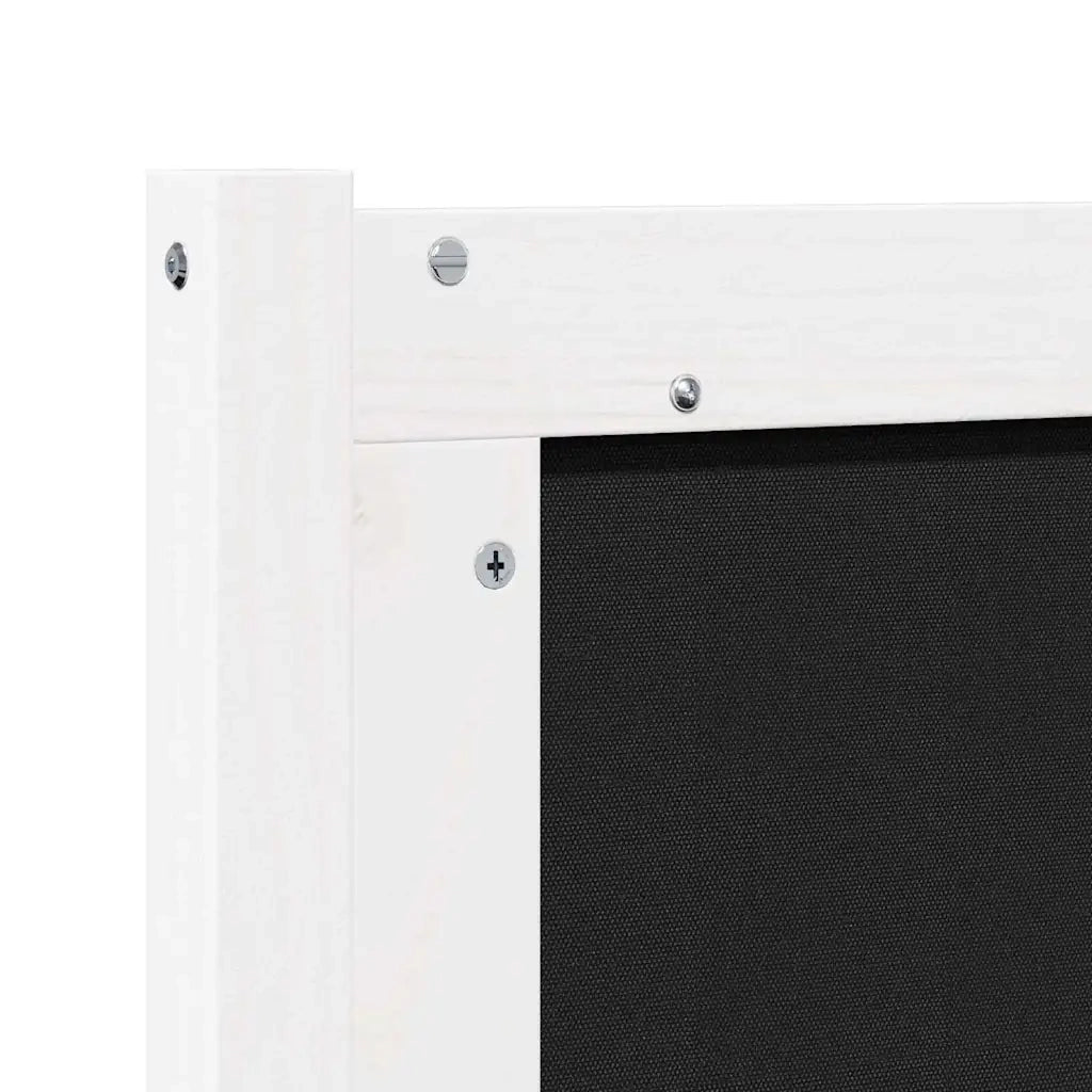 Testiera Altro Bianco 100 cm Legno di pino massello 878973