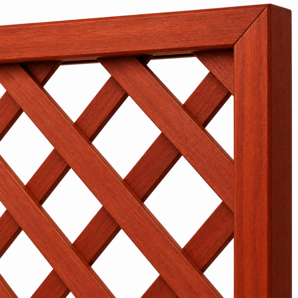 Traliccio In Legno Di Pino Impregnato Per Giardino Balcone E Terrazza Supporto Per Piante Rampicanti Grigliato Decorativo Frangivista Privacy Outdoor 120 x 180 Cm Legno Naturale