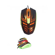 Trade Shop - Mouse Da Gaming 6d Ottico Filo Usb 3.0 Alta Risoluzione Pc Notebook Ergonomico -