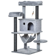Albero Tiragraffi per Gatti ¨C Minimal ¨C Grigio 48x48x107 cm