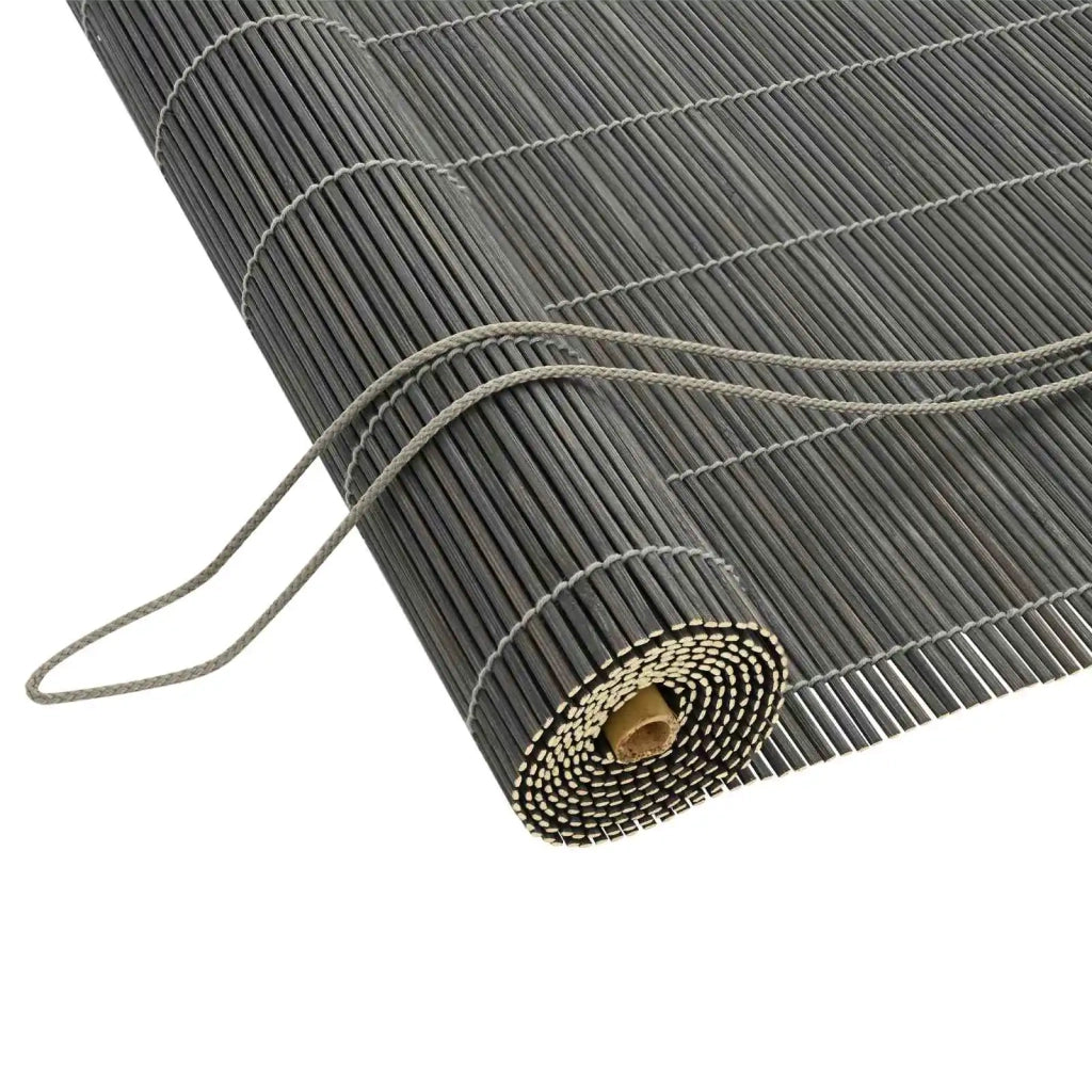 Tenda a rullo Grigio 160 x 220 cm Bambù 42039737