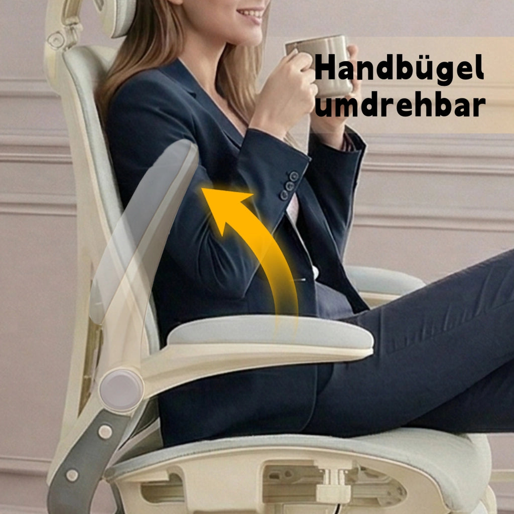 Sedia da ufficio ergonomica ¨C zephmum ¨C grigio
