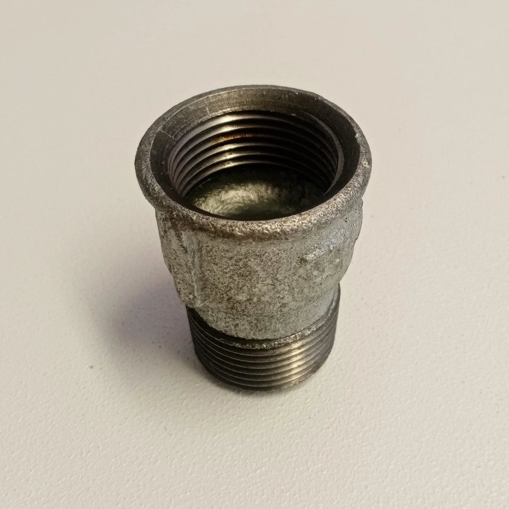 Raccordo mf 3/4'' manicotto zincato di ghisa malleabile