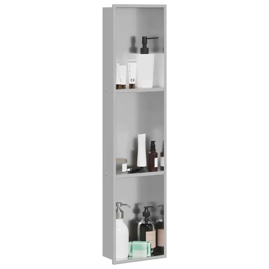Nicchia per doccia Argento 90 x 20 x 9,5 cm