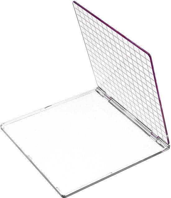 Pannello acrilico trasparente per scrapbooking e DIY - 15,7 × 15,1 × 0,7 cm - Blocco per stampa