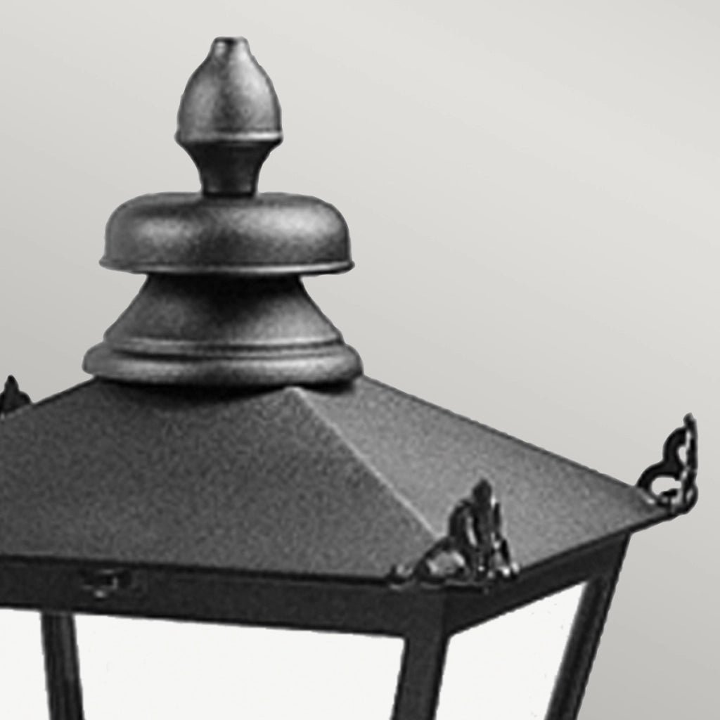 Applique da esterno a parete nera E27 60W Wilmslow Elstead