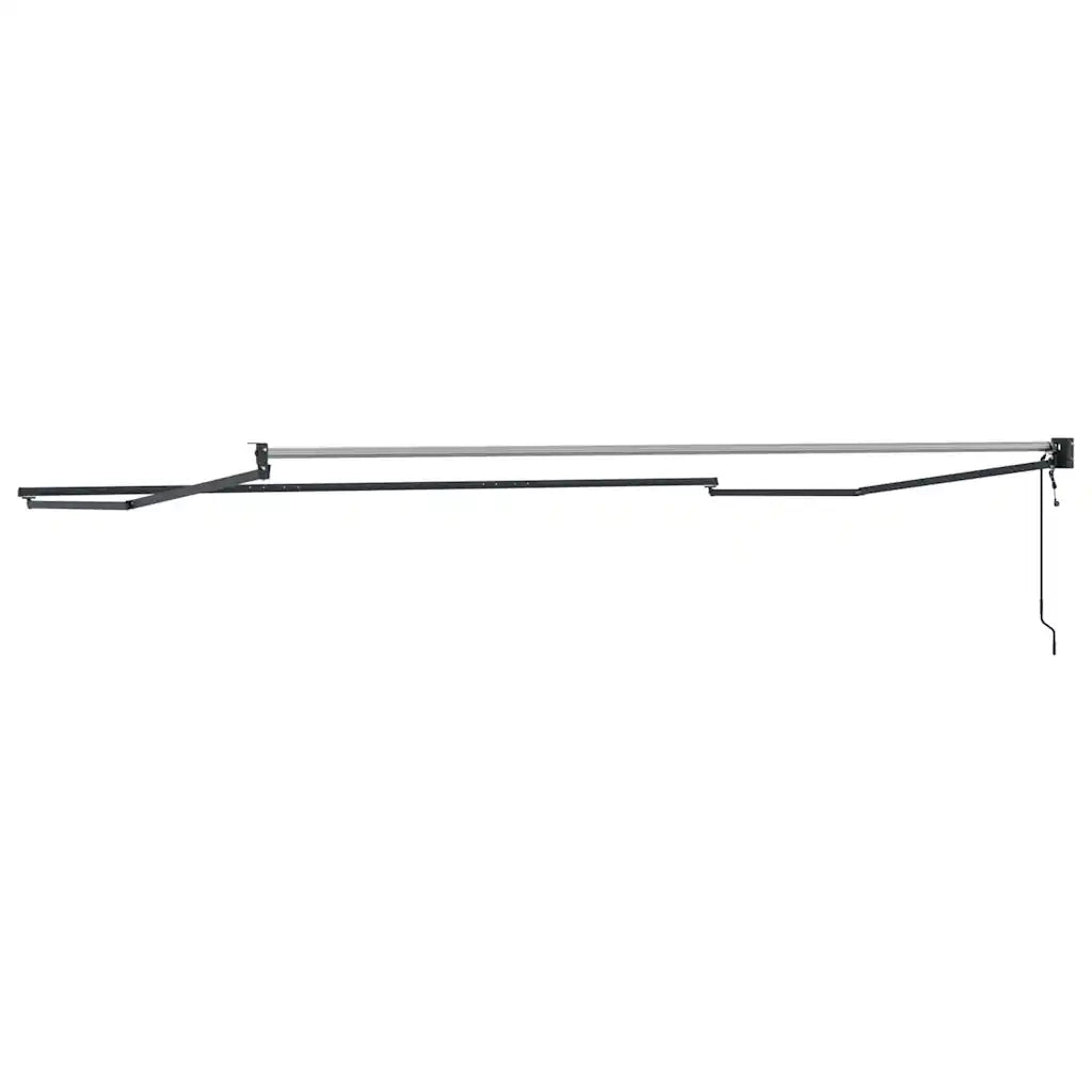 Tenda da Sole Antracite 5 x 3 m Metallo 362035